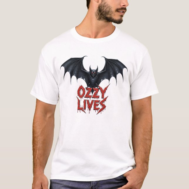 T-shirt Ozzy est vivant (Devant)