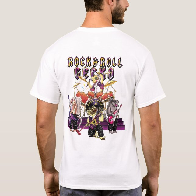 T-shirt Ozzy with the band (Dos)