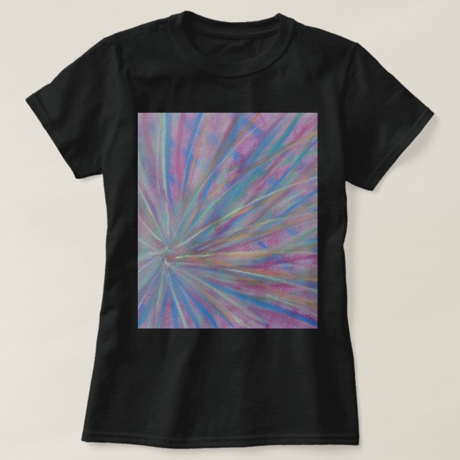 T-shirt P36 Art Abstrait Coloré Unique (Design devant)