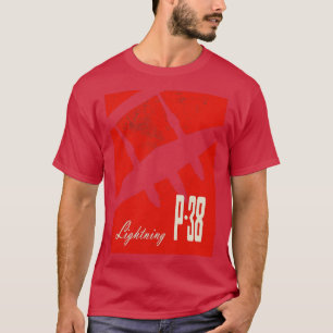 T-shirt P38 Lightning 2ÈME GUERRE MONDIALE