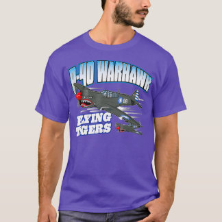 T-shirt P40 Warhawk Flying Tigers Warbirds