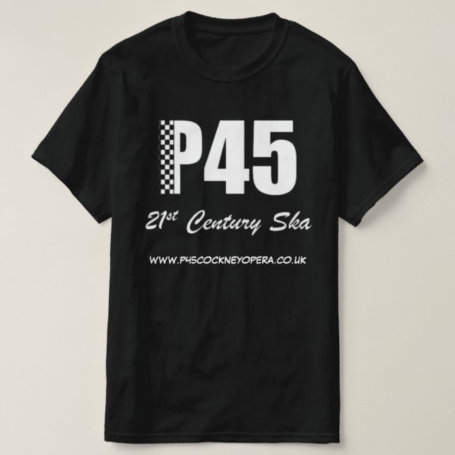 T-shirt P45 Band (Design devant)