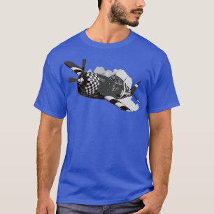 T-shirt P47 Thunderbolt Warbird Avion de guerre 1