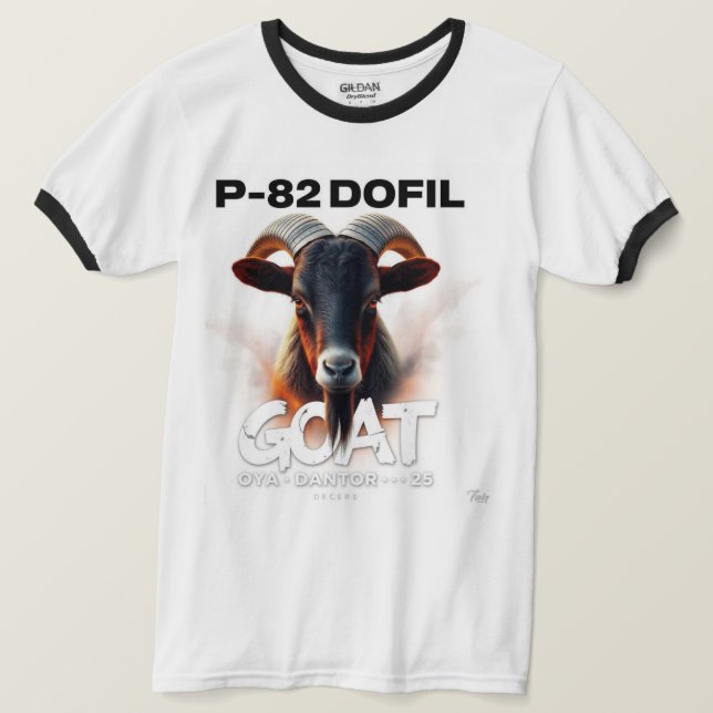 T-SHIRT P82-DOFIL (Design devant)