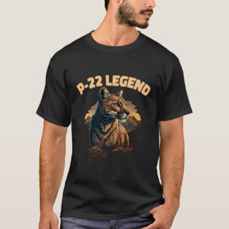 T-shirt P-22 Lion de montagne Silver Lake P22