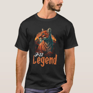 T-shirt P-22 Mountain Lion Silver Lake P22 légende