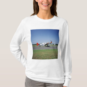 T-shirt P-51 C Tuskegee Red Tail avion au CAF Air