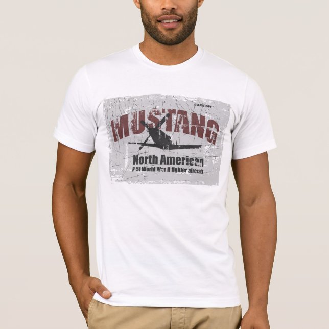 T-shirt P-51 Mustang (Devant)