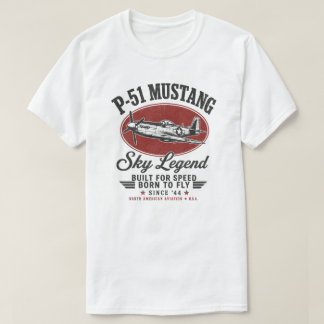 T-shirt P-51 Mustang – Sky Legend