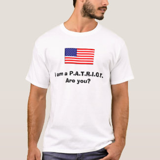 T-SHIRT P.A.T.R.I.O.T.