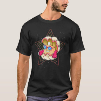 T-shirt P Clamant Drôle Glamour Coquille Saint-Jacques Poi