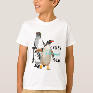 T-shirt P est pour Penguin