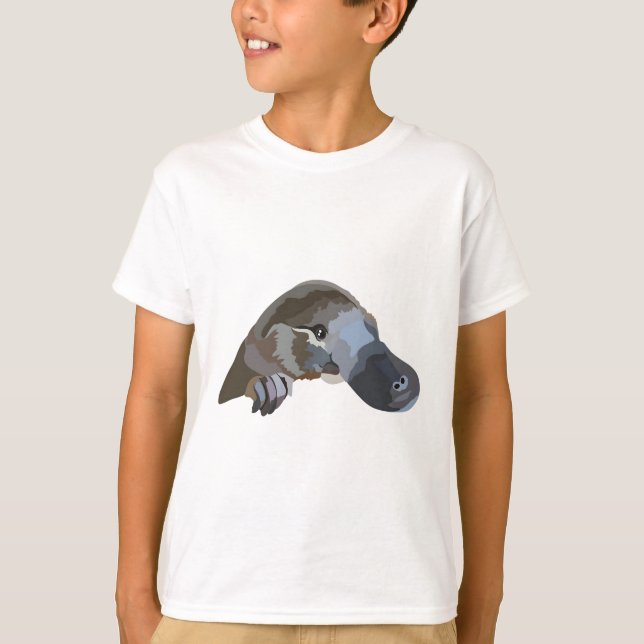 T-shirt P est pour Platypus (Devant)