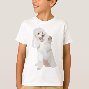 T-shirt P est pour Poodle