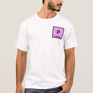 T-shirt P - Philadelphie Pennsylvanie Chimie Périodique