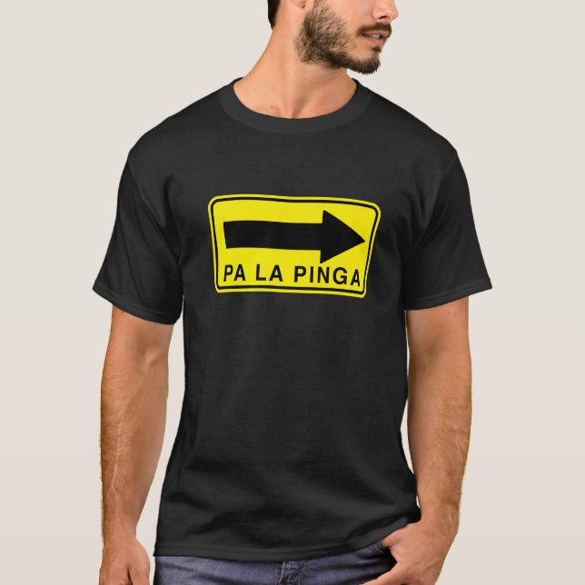 T-shirt Pa La Pinga Cuba Miami Hialeah (Devant)