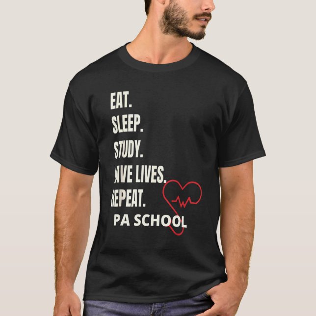 T-shirt Pa Programmes scolaires PA Médecin de l'école Assi (Devant)
