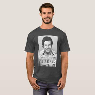 T-shirt Pablo Escobar Célèbre chemise Mugshot