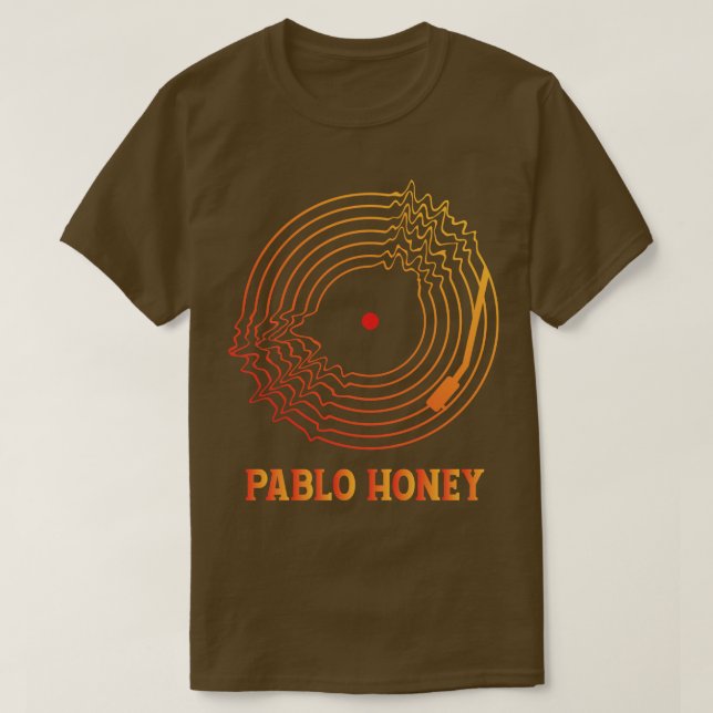 T-SHIRT PABLO HONEY RADIOHEAD (Design devant)
