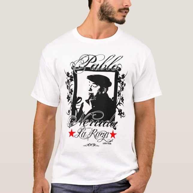 T-shirt Pablo Neruda (Devant)