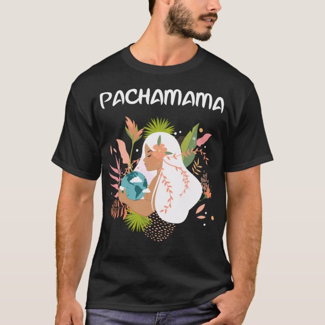 T-shirt Pachamama (Mère Nature) (Devant)
