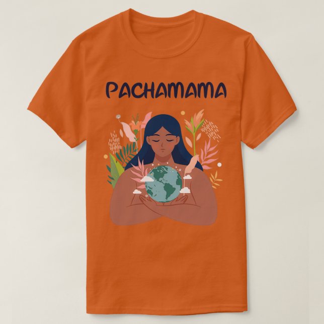 T-shirt Pachamama Mère Nature  (Design devant)
