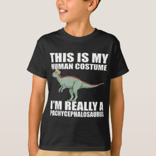 T-shirt Pachycéphalosaure Costume Dinosaure