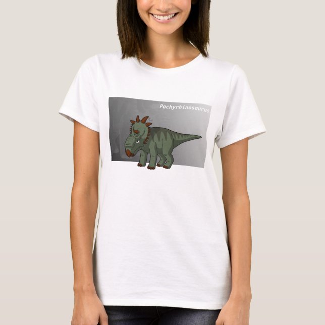 T-shirt Pachyrhinosaurus dinosaure (Devant)