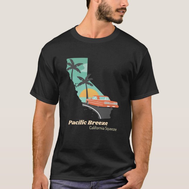 T-shirt Pacific Breeze California Squeeze (Devant)