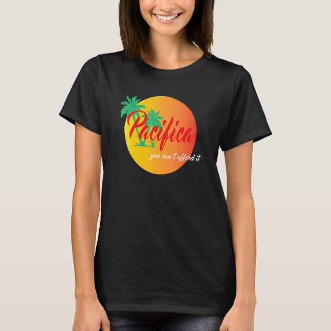 T-shirt Pacifica On ne peut pas se le permettre (Devant)