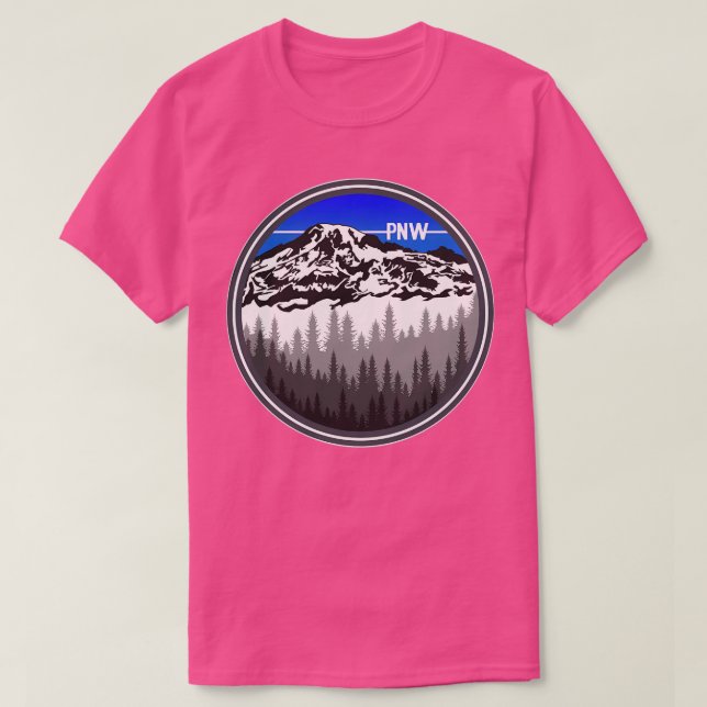 T-shirt Pacifique Nord-Ouest (Design devant)