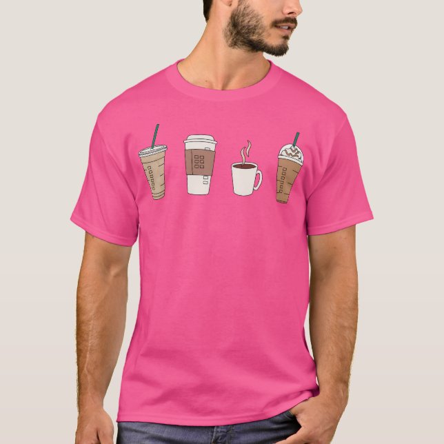 T-shirt Pack Amateurs de café (Devant)
