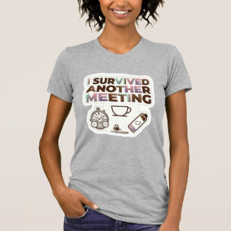 T-shirt Pack d'autocollants d'humour de bureau amusant J'a