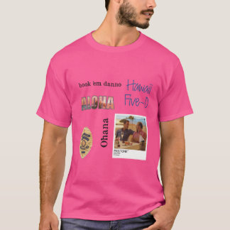 T-shirt Pack d'autocollants Hawaii Five0