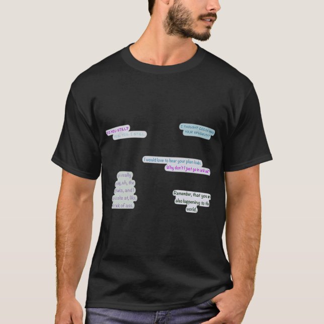 T-shirt Pack de citations TSITP (Devant)