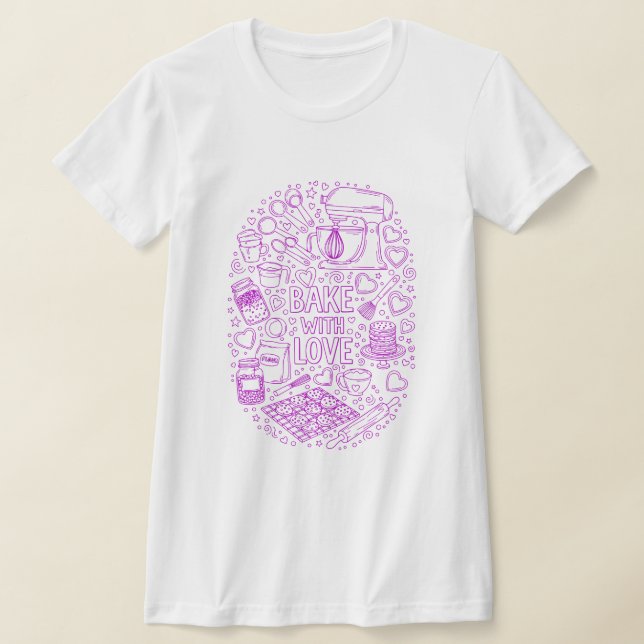 T-shirt Pack de cuisson mignon (Poser)
