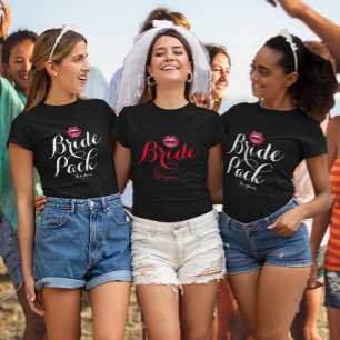 T-shirt Pack de mariée Vampire personnalisable Bachelorett