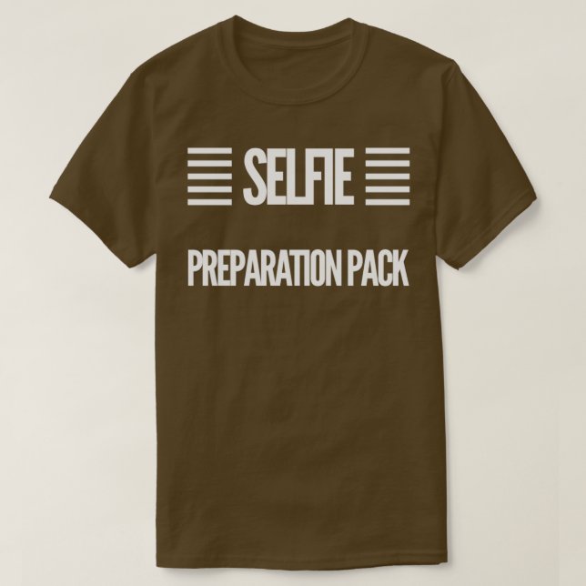 T-shirt Pack de préparation Selfie (Design devant)