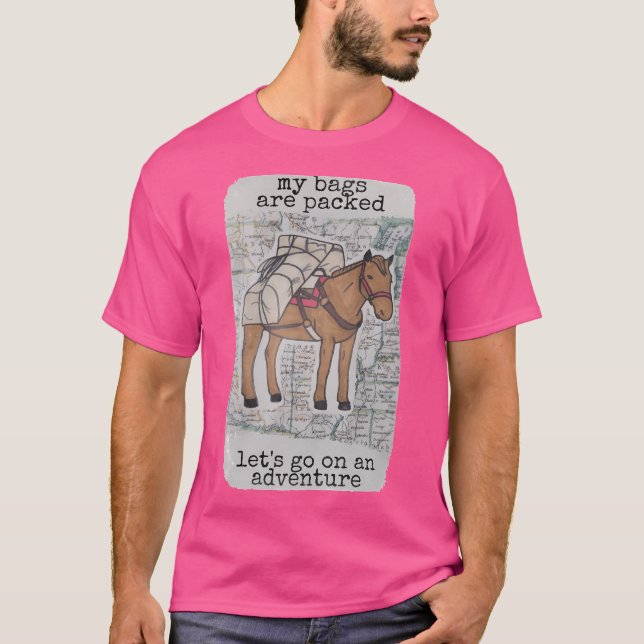 T-shirt Pack Horse Adventure (Devant)