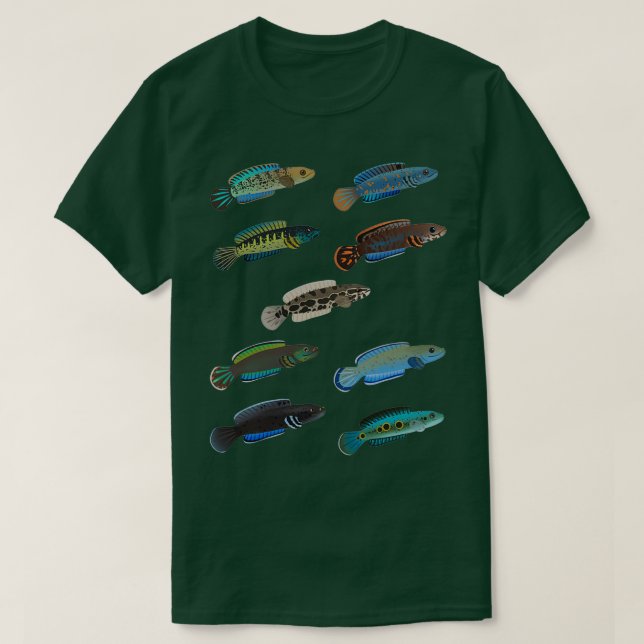 T-shirt Pack Snakeheads Divers Canaux (Design devant)