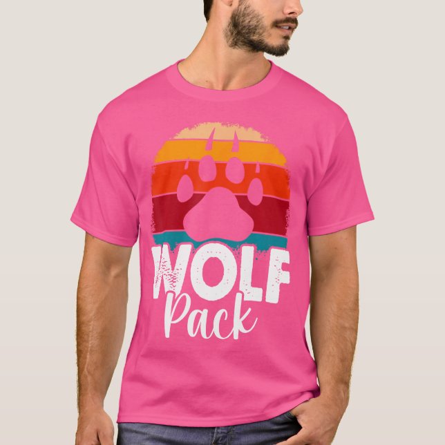 T-shirt Pack Wolf Pack Famille de Wolf (Devant)