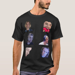 T-shirt Pack xQc Emotes