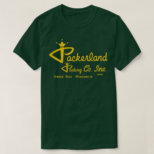 T-shirt Packerland Packing CoGreen Bay WI (Design devant)