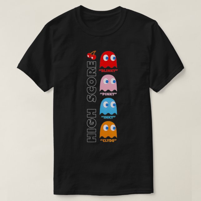 T-SHIRT PACMAN4 (Design devant)