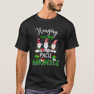 T-shirt Pacu Nurse Christmas Crew Nurse Tree Buffalo Plaid