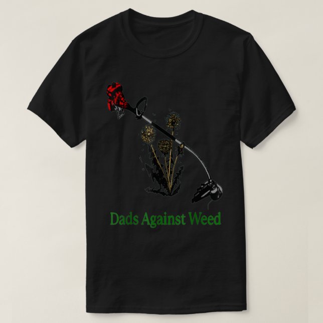 T-shirt Padads Against Weed Funny Gardening Lawn Mowing Fa (Design devant)