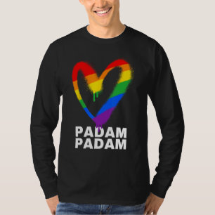 T-shirt Padam Padam - LGBTQ+ Pride Mois - Padam Heartbeat
