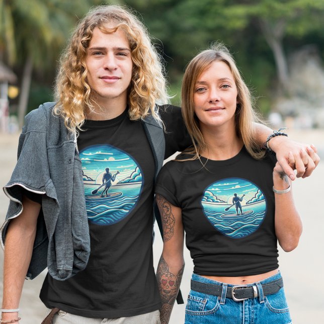 T-shirt Paddboard Mens (Créateur téléchargé)