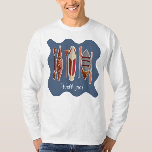 T-shirt Paddle Passion (Devant)