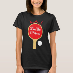 T-shirt Paddle Prince Ping Pong Amusant Table Tennis Gif
